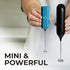 Zulay Kitchen Mini Milk Frother Handheld - Electric Drink Mixer - Portable Wand for Coffee, Lattes, Cappuccino -