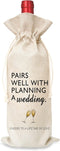 Wine Bag Wedding Gift for Mr and Mrs - Engagement Gift J14