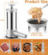 Usluole 2025 w/4 2.2LBS Sausage Stuffer Machine Vertical Sausage Maker, New Stainless Steel Homemade Sausage Maker