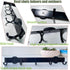 Magnetic Utensil Holder Hooks, Wall Mount Storage Rack for Refrigerator, Black Metal No Punching Kitchen Utensil Rack