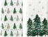 Artoid Mode Green Xmas Tree Merry Christmas Kitchen Towels Dish Towels, 18x26