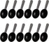 Framendino 12 Pack Plastic Coffee Measuring Spoons – Short Handle Scoops for Tea, Sugar, Cereal, Milk Powder, Spices,