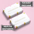 Pink and Gold Diaper Raffle Tickets - 25 Pack - Fun Baby Shower Game for Girls