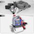 Tongyuyan 2 Garage Paper Towel Holder with Shelf & Detachable Hooks - Wall Mount Shop Towel Holder & Paper Towel Holder