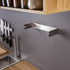 ZUNTO Paper Towel Holder Under Cabinet Self Adhesive Paper Towel Rack (No Drilling), Stainless Steel Wall Mount Paper