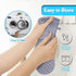 4 Pcs Oven Mitts and Pot Holders, High Heat Resistant 500 F Gloves for Baking, Cooking, Grilling (Light Gray)