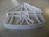 DETAILED CIRCUS TENT COOKIE CUTTER - White Plastic, Hand Wash Only, Made in USA