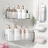 Nieifi Adhesive Wall Shelf, Shower Shelves 5 Pack with Soap Holder, Shower