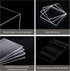 3pcs, 12-1'', 2'', 3'' Sezanrpt Rectangular Acrylic Display Risers Stands Dessert Table Display Rack, Clear Display