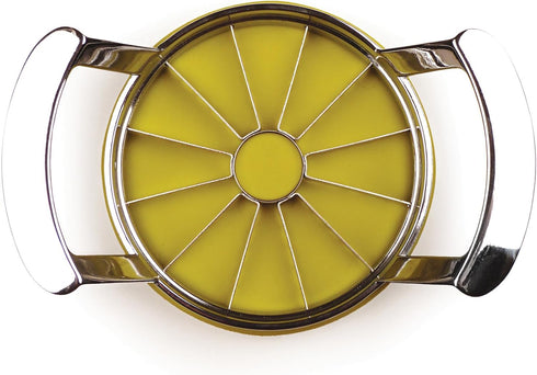 RSVP International Jumbo Slicer, Core and Slice Apples Kitchen Tool Collection, 7.32x4.92", Stainless Steel with Lid