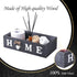 Bathroom Decor Box, Toilet Paper Storage Box with Home Sign, Rustic Paper Holder for Farmhouse