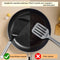 2pcs Tenta Kitchen Nonstick Cookware, Thin Slotted Egg Spatula Turner, Flexible Nylon