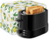 Toaster Cover 2 Slice, Lemon Theme Small Appliance Cover for Kitchen, Dust and Fingerprint Protection
