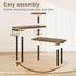 Countertop Organizer,3-Tier Counter Adjustable,4 Brown,TLJ023H IBUYKE Kitchen Wooden Spice Racks,Bathroom