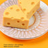 OCPO KITCHEN Cheese Silicone Baking Mold for Mousse Cake, Cheesecake, French Dessert, 3D Cheese Shape (8-Cavity)