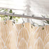 Amazer Shower Curtain Hooks Rings - Rust-Resistant Stainless Steel Double Hooks, Set of 12, Chrome