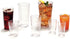 Carlisle FoodService Products Bistro Tumbler, Plastic, 10.2 Ounces, Clear