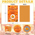 36PCS Thanksgiving Scratch Off Game Cards - Maple Pumpkin Turkey Scratch Off Cards Fall Festival Raffle Card