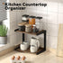 MARTY 2 12.6"x7.7" Counter Countertop, Tier Shelf Organizer Kitchen Spice Rack for Coffee Station Organizer for Mugs