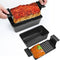 4 Pack Nonstick Meatloaf Pan with Drain Tray, 9x5 Inch Bakeware Pan for Oven Baking Bread and Roasting Meat