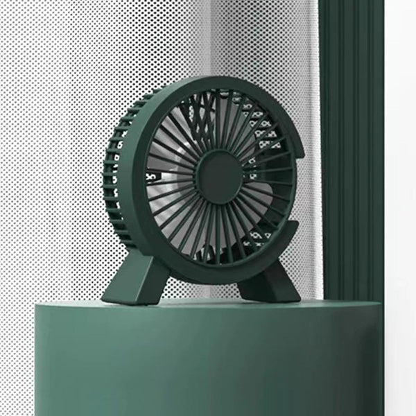 USB Fan 5in Mini Desk Table Fan, Personal Quiet Fan, Portable Desktop Cooling Fan Powered by USB for Camping, Home,
