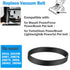 Vacuum Belt Replacement for Bissell PowerForce PowerBrush Pet, Fits Models 2910, 2910W, 2987, 2806, 28068