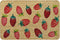 Welcome Mats for Front Door Outdoor Entry, Strawberries Doormat, Funny Non Slip Mat for Home Indoor Rugs 17x30 Inch