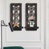 Set 2 Room.(15 x6 ZOLAPI of Candle Sconces, Farmhouse Accent Wall Sconce, Caramel Color Candle Holder Wall Decorations