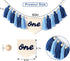 1st 1st High Chair Banner Birthday Boy - One High Chair Banner,Boy Tassel Garland,Boho Birthday Decor,Tassel And Canvas