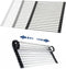 Expandable Large Roll Up Dish Drying Rack, Collapsible Over The Sink Non-Slip Silicone Rack for Kitchen
