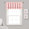 Lush Decor Night Sky Sequins Valance, Single, 84" W x 18" L, Blush & Silver - Extra Wide Kitchen Curtain