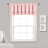 Lush Decor Night Sky Sequins Valance, Single, 84" W x 18" L, Blush & Silver - Extra Wide Kitchen Curtain