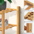4 Closet,Hallway,Entryway,Small 27"x11"x26" Haddockway Tier Bamboo Shoe Rack Storage Organizer, Multifunctional Free