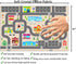 JCTQBHQF 80120cm/3147in Kids Rug Play Mat for Toy Cars,City Life Road Traffic Educational Carpet,Have Fun Throw