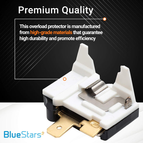 Ultra Durable 6750C-0004R Refrigerator Overload Protector Replacement Part by BlueStars for LG & Kenmore