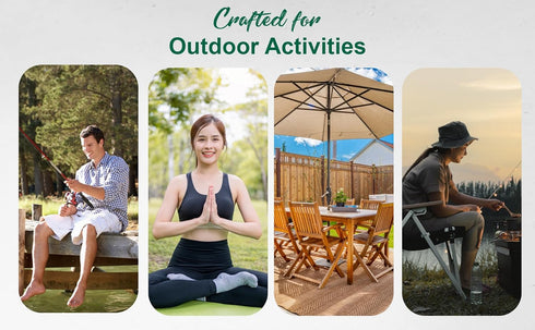 100 Pcs Farm Raised Candles - USA Made Mintronella Natural Mosquito Repellent Sticks for Outdoor Insect