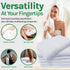 12 Pack 15X25 100% Towels N More Hand Towels - White Soft Cotton Ring Spun Loops - Highly Absorbent and Quick Drying