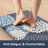 KIMODE Anti Fatigue Kitchen Mat, 17.3"x29" Non-Slip Waterproof Padded Floor Mat for Laundry and Office