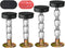 NANASO 4Pcs Bed Frame Anti-Shake Tool, Threaded Adjustable Headboard Stoppers, Prevent loosening Fixer