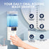 700ML Countertop, 3 Settings, Automatic Mouthwash Dispenser Touchless, Wall-Mount or Dispense Magnetic Cups, USB
