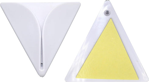 FGen 6pcs Self-Adhesive Triangle Type Wall Paste Towel Hook, Firmly Does Not Fall Off