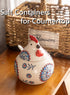 Frezonika 13 OZ Counter, Countertop Ceramic Salt Cellar with Lid and Spoon, Large Chicken Salt Jar, Salt Holder
