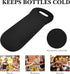 Wine Travel Carrier & Cooler Bag, Insulated Neoprene Hand Bag for Travel, Wine Bottle Carrying Tote Picnic Cooler with