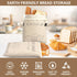 BATJA ZYQGH 2 Pack 100% 100% Reusable Bread Bag for Homemade Sourdough, XL Capacity, Keep Freshness, Portable sourdough