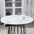 AimerGro 20 Inch 1.5mm Clear Plastic Table Cover Round Thick Vinyl PVC Dining Table Pad Protector Crystal Tablecloth