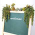 Supla 4 Pcs Artificial Hanging Succulents Faux Burro's Tail Picks for Indoor Outdoor Decor