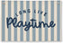 ShowDraven Playroom Wall Decor, Toddler Playroom Decor Hanging Linen Banner,Play Room Wall Decor