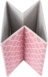 DII Non Woven Polyester Storage Bin, Small Set of 4 in Pink Sorbet