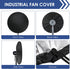 Industrial Heavy Duty Outdoor Floor Fan Waterproof Dustproof Cover