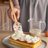 2pcs Cake Cream Spatula, Silicone Cake Scrapers for Kitchen, Reusable Butter Scrapers, Professional Baking Tools
